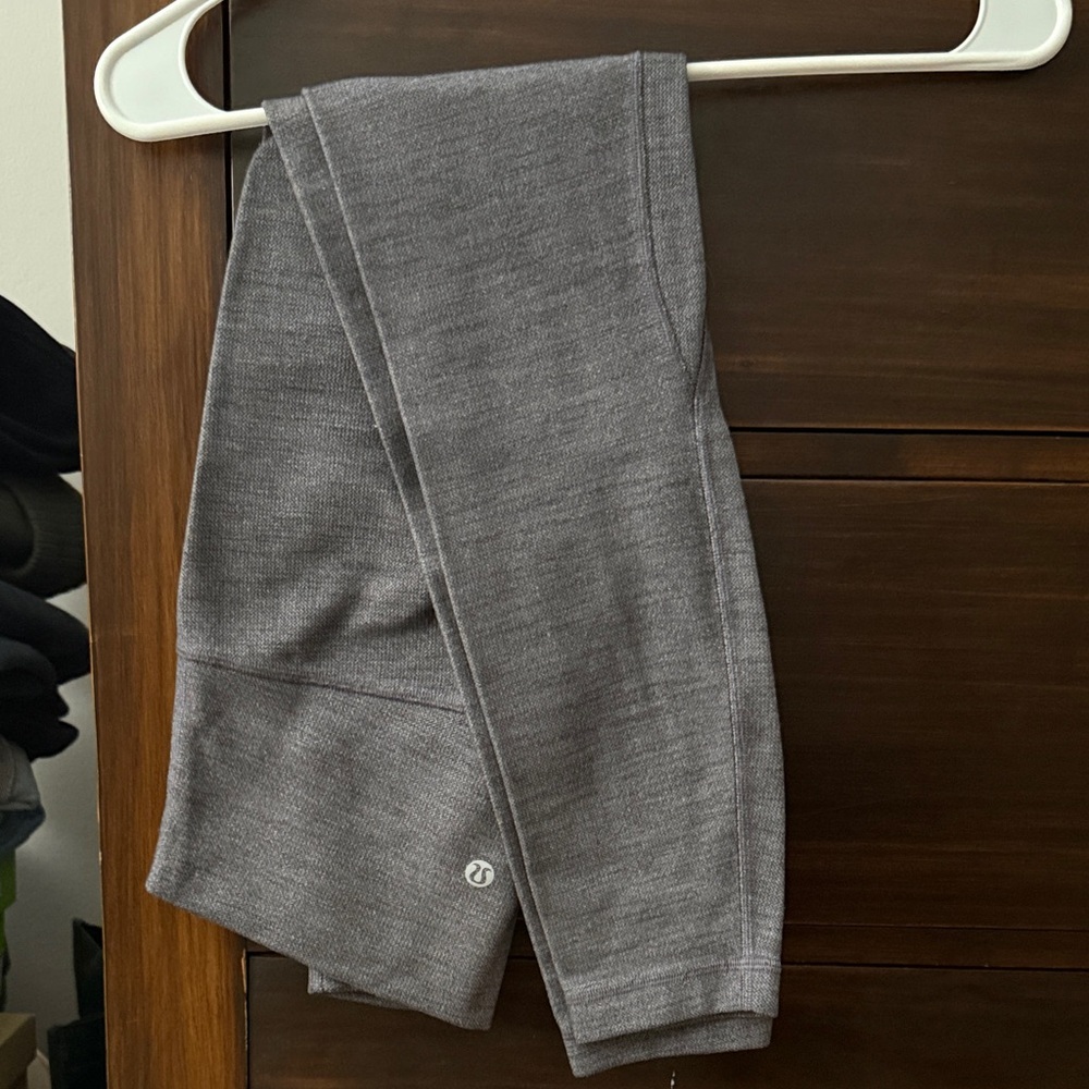 Lululemon Grey Herringbone Align Leggings